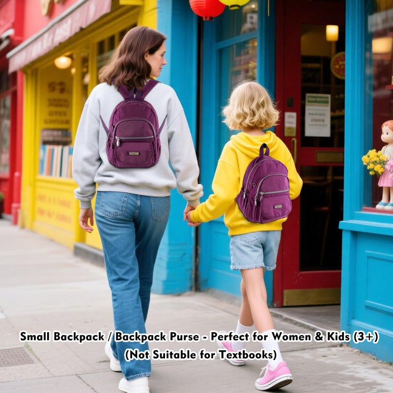AOTIAN Mini Nylon Women Backpacks Casual Lightweight Small Daypack for Girls - Image 2
